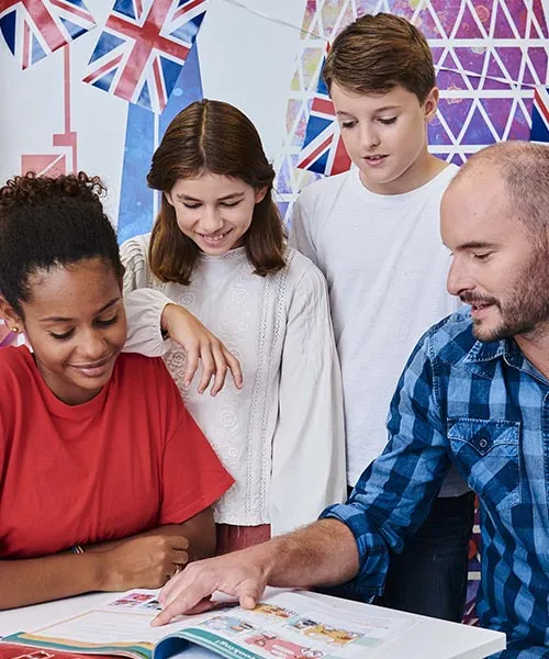 Cours collectifs hebdomadaires anglais niveau collège avec Institut Molière
