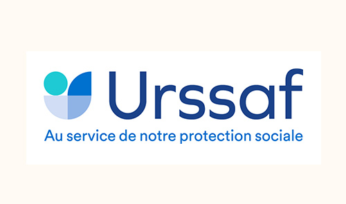 Logo Urssaf, au service de notre protection sociale