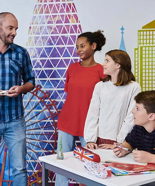 Un cours collectif hebdomadaire niveau collège avec Institut Molière