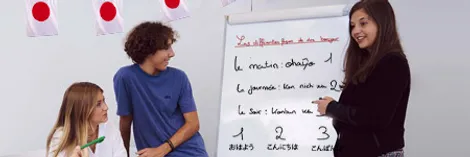 Cours en centre de japonais Institut Molière 